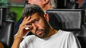 Jordi Alba absent for Inter Miami's CONCACAF opener